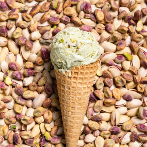 Eggless pistachio ice cream limited edition - premium handcrafted delivery Delhi
