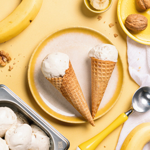 Just Bananas with Toasted Walnuts